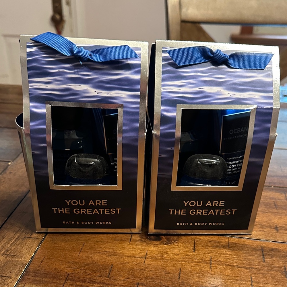 Bath & Body Works Blue Ribbon 'You Are The Greatest' Ocean Gift Set